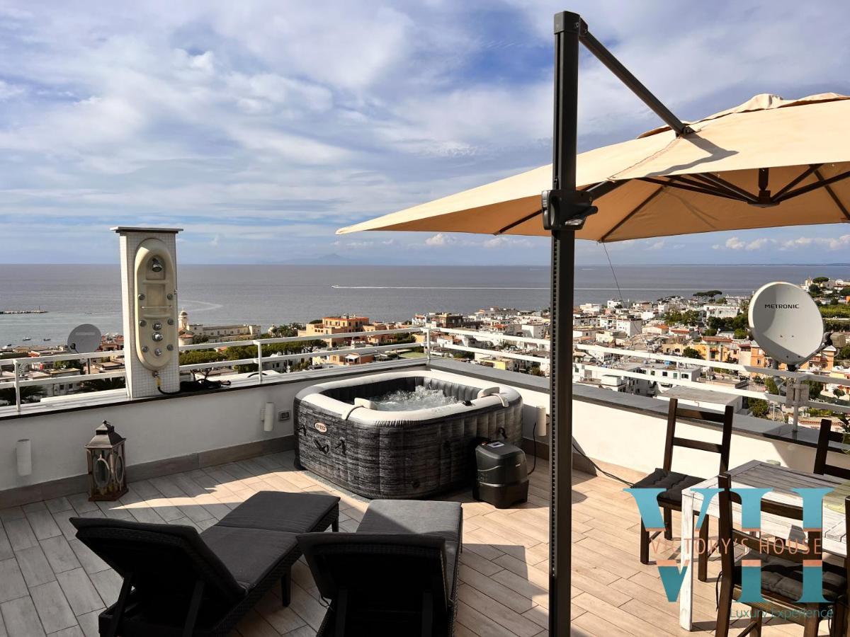 Victory'S Luxury House With Jacuzzi On The Roof Villa Casamicciola Terme ภายนอก รูปภาพ