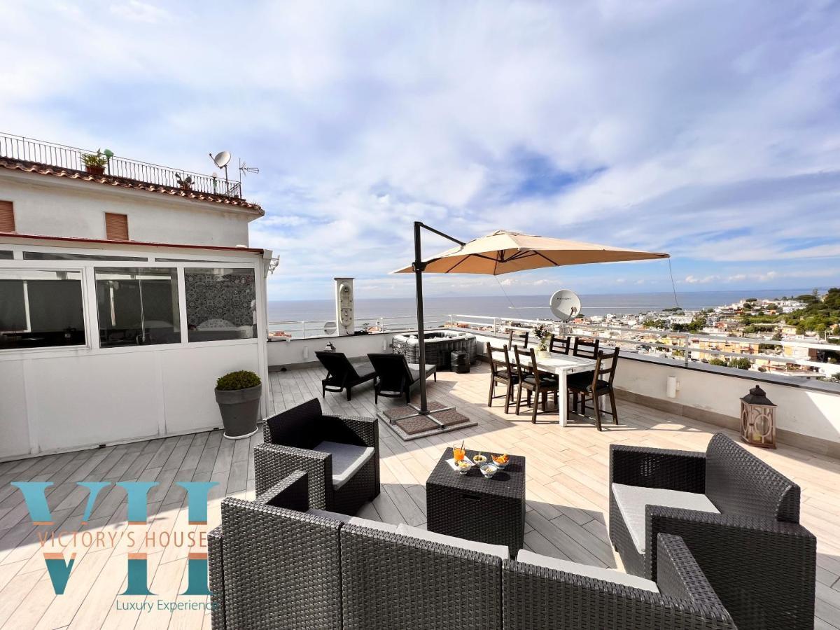 Victory'S Luxury House With Jacuzzi On The Roof Villa Casamicciola Terme ภายนอก รูปภาพ